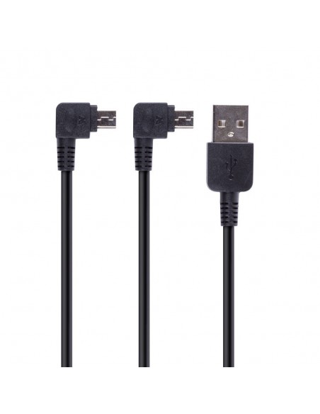 Cable recarga MicroUSB doble