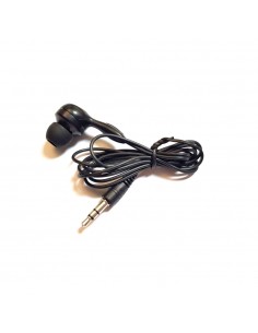 Auriculares sencillos (desechables) con conector de 3,5 mm