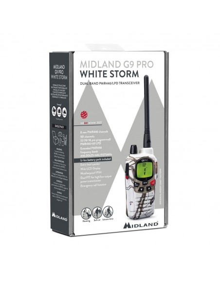 Midland G9 PRO White storm