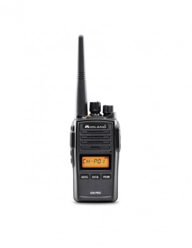 Midland G18 PRO IP67 Pack 6 radios + Cargador múltiple de sobremesa