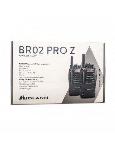 Midland BR02 PRO Z pack 2 unidades