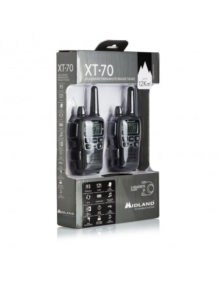Midland XT70 walkie talkie