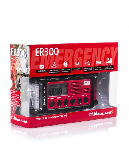 Midland ER300, set de emergencia.