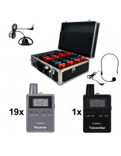 Set Albrecht ATR400 Tourist Guide 20 unidades + estuche cargador