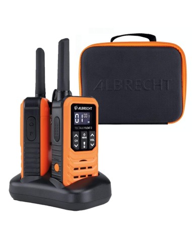 Albrecht Tectalk Float 2 – Walkie Talkie PMR446 IP67 Resistente al agua