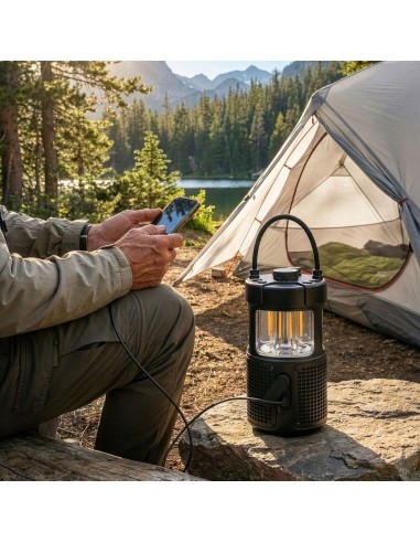 Linterna LED ER LANTERN con altavoz Bluetooth